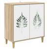 vidaXL Kreveta HANAU Sonoma 69 x 33 x 75 cm Konstruirano drvo
