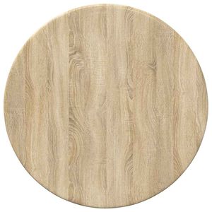 vidaXL Gornji dio stola &Oslash; 30 x 1,5 cm Kružni Konstruirano drvo
