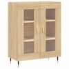 vidaXL Komoda boja hrasta sonome 69,5x34x90 cm od konstruiranog drva