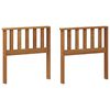 vidaXL Nasloni 2 pcs Smeđa 60 x 6 x 61 cm Konstruirano drvo