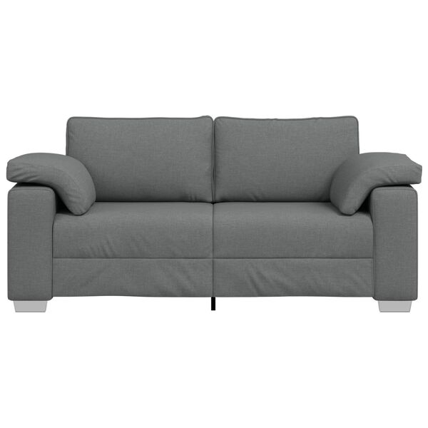vidaXL Sofa Tamno siva 180 x 77 x 82 cm tkanina