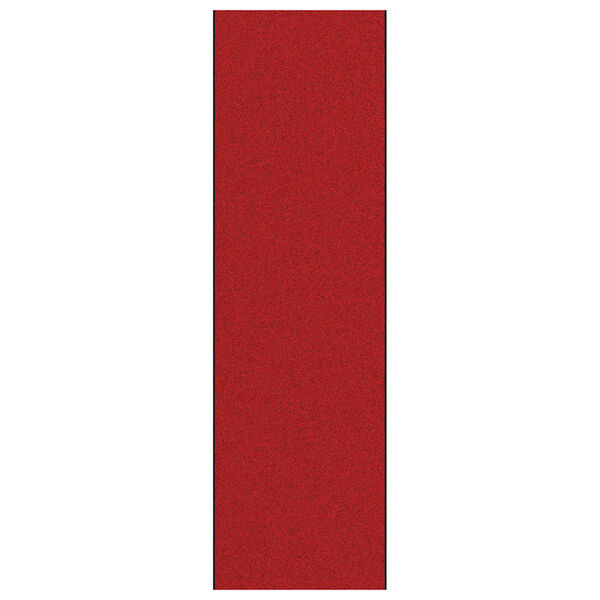 vidaXL Otirač Ostalo Crvena i Crna 120 x 400 cm Poliamid i PVC