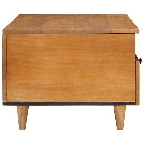 vidaXL Kava Stol Svijetlosmeđa 80 x 54 x 40 cm Čvrsto drvo akacije