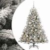 vidaXL Umjetno božićno drvce s kuglicom 120 cm 150 LED lampica