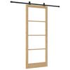 vidaXL Klizna vrata ORKDAL Prirodna 93 x 232 cm