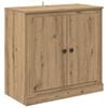 vidaXL Kreveta 70 x 35,5 x 67,5 cm Umjetnički hrast Konstruirano drvo