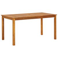 vidaXL Vrtni stol 140 x 80 x 74 cm od masivnog bagremovog drva