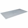 vidaXL Re&scaron;etka Srebrna 100 x 50 x 2 cm Vruće pocinčani čelik