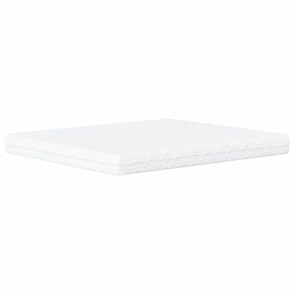 vidaXL Madrac od pjene bijeli 180 x 220 cm tvrdoća H2 H3