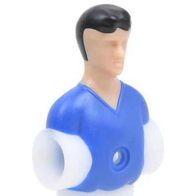 vidaXL Figure igrača za stolni nogomet za šipku od 12,7 mm 22 kom