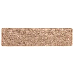 vidaXL Traka za tepih MARSA Smeđa 50 x 300 cm Poliester i PVC