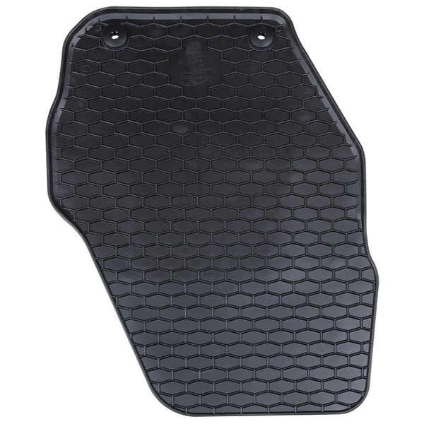 vidaXL Auto tepih 4 pcs Crna prikladno za VOLVO XC60 2009-2017 Guma