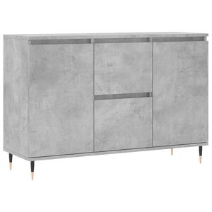 vidaXL Komoda siva boja betona 101,5x35x70 cm od konstruiranog drva
