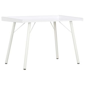 vidaXL Radni stol bijeli 90 x 50 x 79 cm