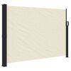 vidaXL Bočna tenda na uvlačenje krem 140 x 500 cm