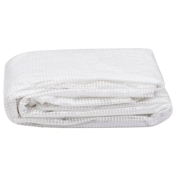 vidaXL Zamjenski pokrov za plastenik (36 m²) 3 x 12 x 2 m prozirni