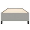 vidaXL Okvir kreveta bez madraca svjetlosivi 90x200 cm od tkanine