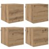 vidaXL Ormar za TV montiran na zid Hrast artisan 30,5 x 30 x 30 cm