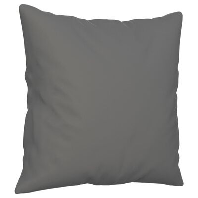 vidaXL Trosjed s jastucima tamnosivi 180 cm od mikrovlakana