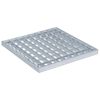 vidaXL Re&scaron;etka Srebrna 30 x 30 x 2 cm Vruće pocinčani čelik