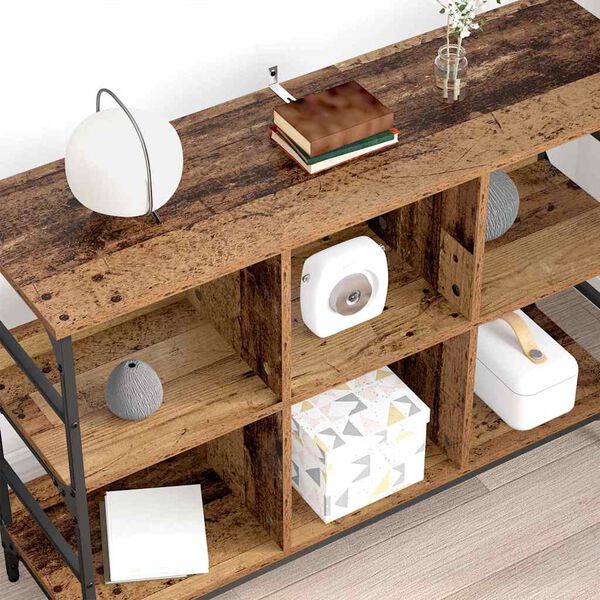 vidaXL Kreveta Staro drvo 102 x 32 x 73,5 cm