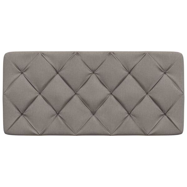 vidaXL Jastuk za uzglavlje smeđesivi 100 cm od tkanine