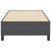vidaXL Krevet s opruga kutije Tamno siva 90 x 200 cm Bar&scaron;un