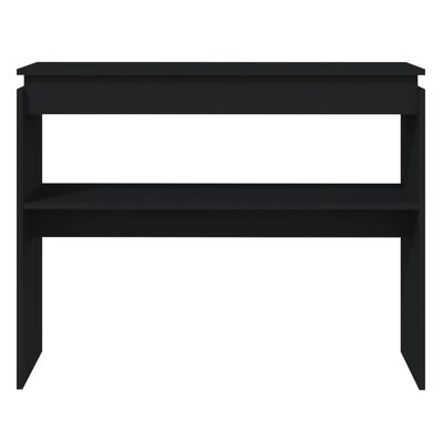 vidaXL Konzolni stol crni 102 x 30 x 80 cm od iverice