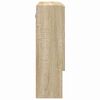 vidaXL Ogledalo ormar Sonoma hrast 80 x 17 x 55 cm Konstruirano drvo