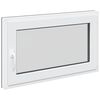 vidaXL Prozor za podrum RISOR 100 x 60 cm PVC i staklo Antracit