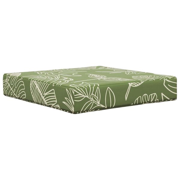 vidaXL Jastuk za vanjsku sofU 3 pcs Dizajn lista Poliester