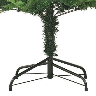 vidaXL Umjetno božićno drvce zeleno 240 cm PVC i PE