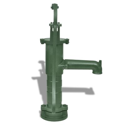 vidaXL Vrtna Pumpa za Vodu s Postoljem od Lijevanog Željeza