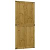 vidaXL Vrata staje Corona Medeno Smeđa 90 x 210 cm Masivna borovina