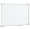 vidaXL Magnetna ploča bijela 60 x 40 x 1,7 cm aluminijska