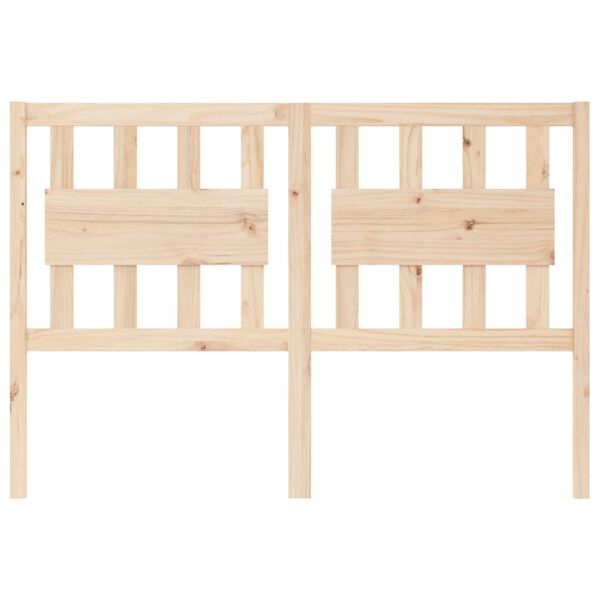 vidaXL Uzglavlje za krevet 140,5 x 4 x 100 cm od masivne borovine