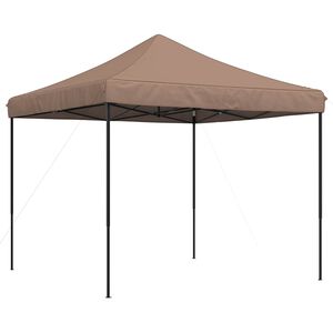 vidaXL &Scaron;ator za zabave 292 x 292 x 315 cm Smeđa Oxford tkanina