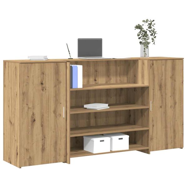 vidaXL Recepcijski stol 200x50x103,5 cm od konstruiranog drva
