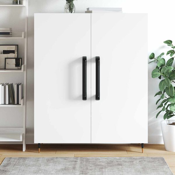 vidaXL Dr&scaron;ka Jednobojno 69 pcs Crna 380 x 34 x 85 mm Aluminij i PP