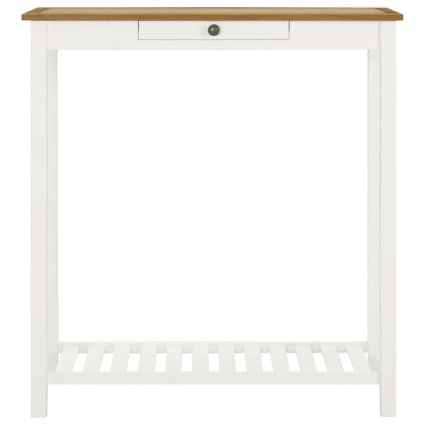 vidaXL Barski stol 100 x 40 x 110 cm od masivne hrastovine