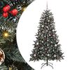 vidaXL Umjetno božićno drvce Zelena 150 cm PVC, Plastika i Čelik
