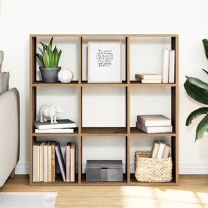 vidaXL Pregrada / regal za knjige boja hrasta 102x29x103,5 cm drveni