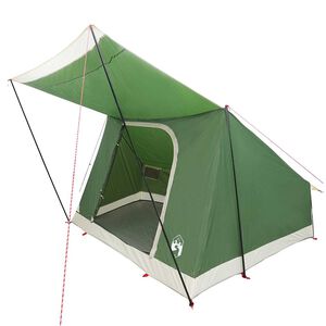 vidaXL Kamping &scaron;ator s krovom Zelena 282 x 225 x 154 cm taft