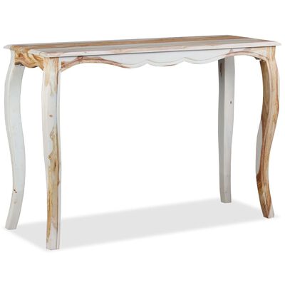 vidaXL Konzolni stol od masivnog drva šišama 110 x 40 x 76 cm