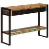 vidaXL Konzolni stol 110 x 30 x 76 cm od masivnog obnovljenog drva