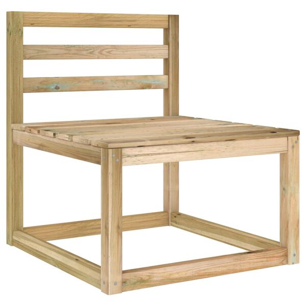 vidaXL 3-dijelna vrtna garnitura s krem jastucima