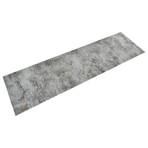 vidaXL Kuhinjski tepih perivi s uzorkom betona 45 x 150 cm bar&scaron;unasti
