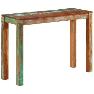 vidaXL Konzolni stol 110 x 35 x 76 cm od masivnog obnovljenog drva