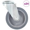 vidaXL Okretni kotačići s otvorom za vijke 24 kom 100 mm