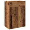 vidaXL Ormarić za cipele staro drvo 60x35x84 cm izrađeno drvo